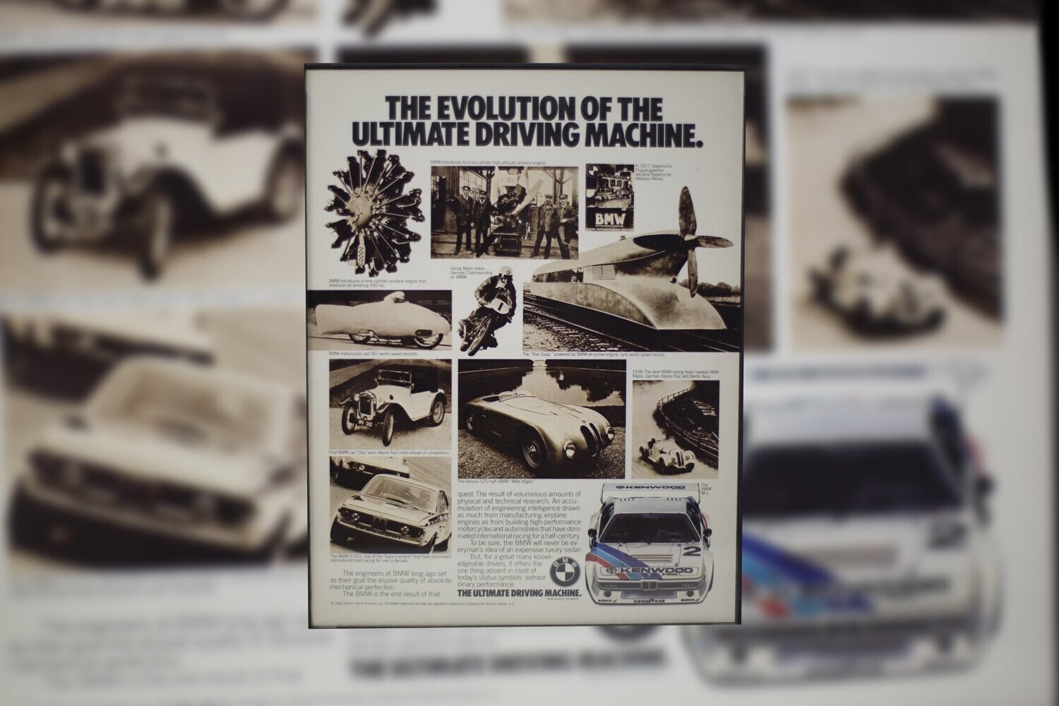 BMW - The Evolution | Type Schrift.
