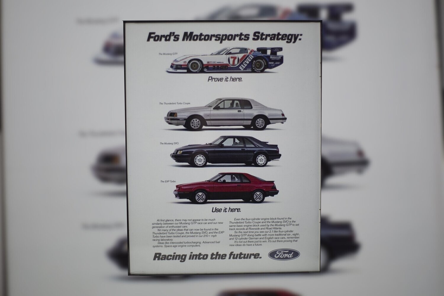 Ford Motorsport - Prove it here.