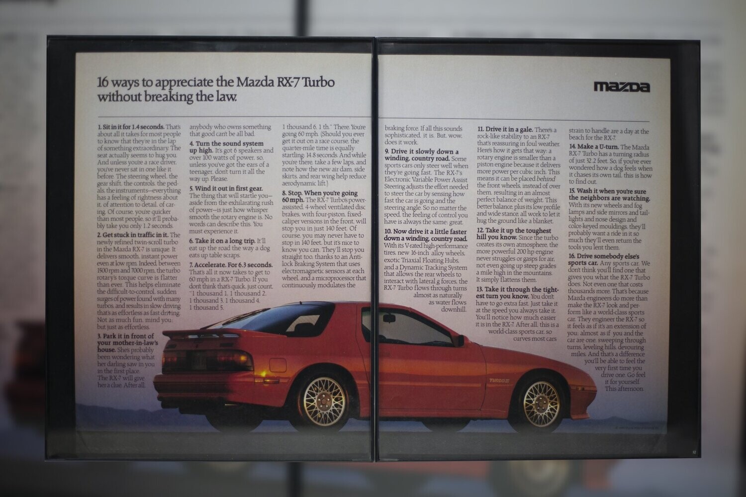 Mazda FC RX7 - 16 Ways to Appreciate. | Type Schrift.