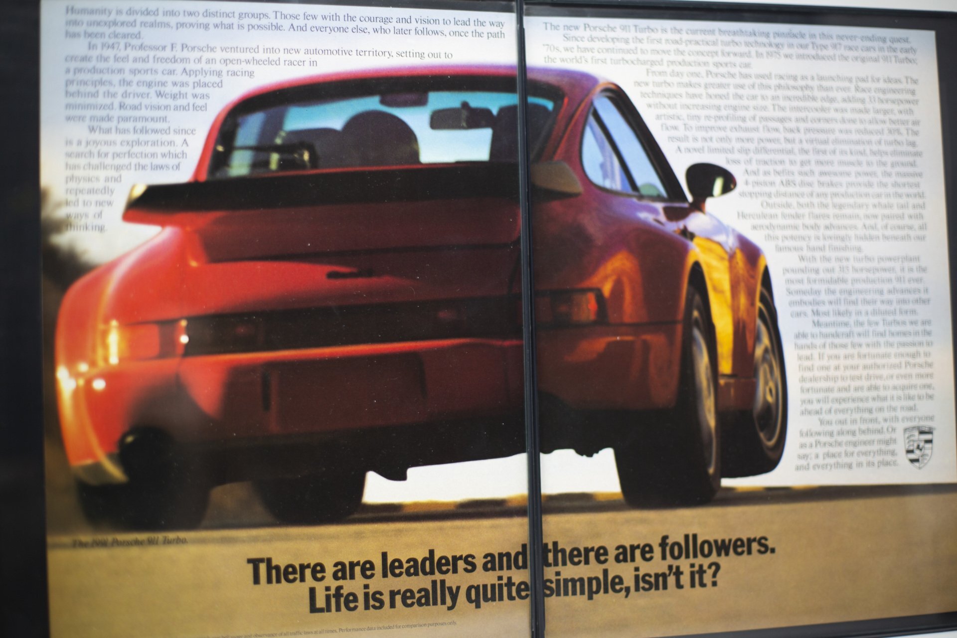 964 Porsche 911 Turbo - Leaders and Followers | Type Schrift.
