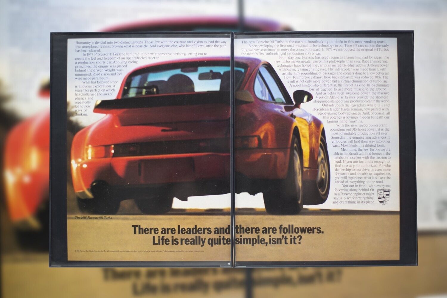 964 Porsche 911 Turbo - Leaders and Followers | Type Schrift.