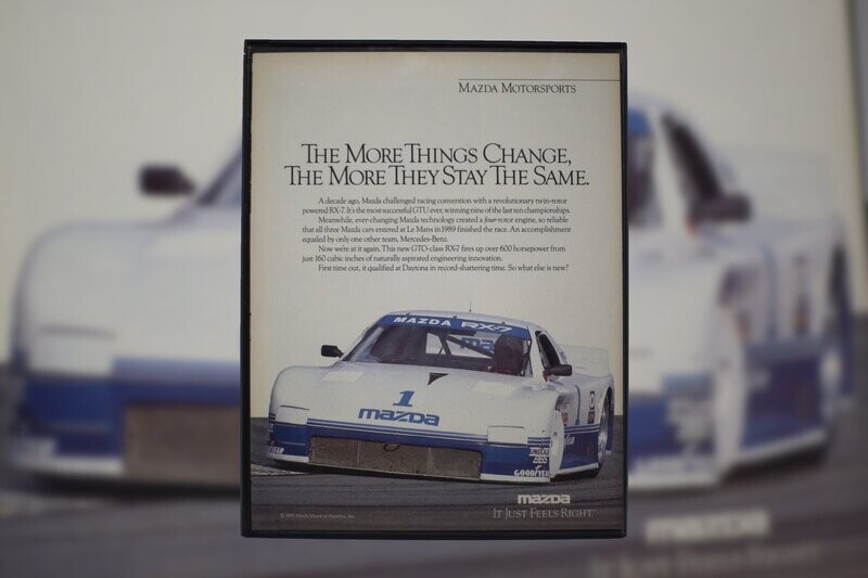 Mazda RX7 GTO - Pete Halsmer | Type Schrift.