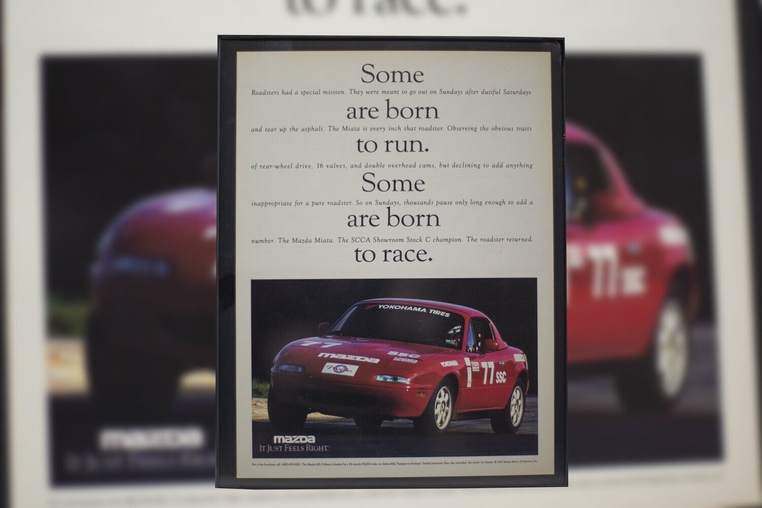 Mazda Miata - Born to Race | Type Schrift.