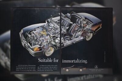 Mercedes Benz - R129 Cut Away | Type Schrift