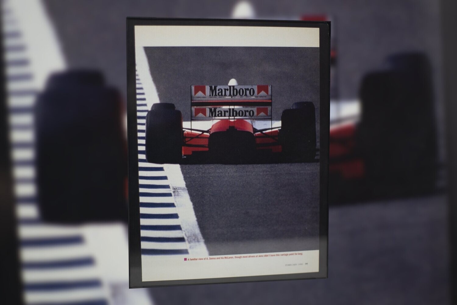 Senna - Marlboro F1 | Type Schrift
