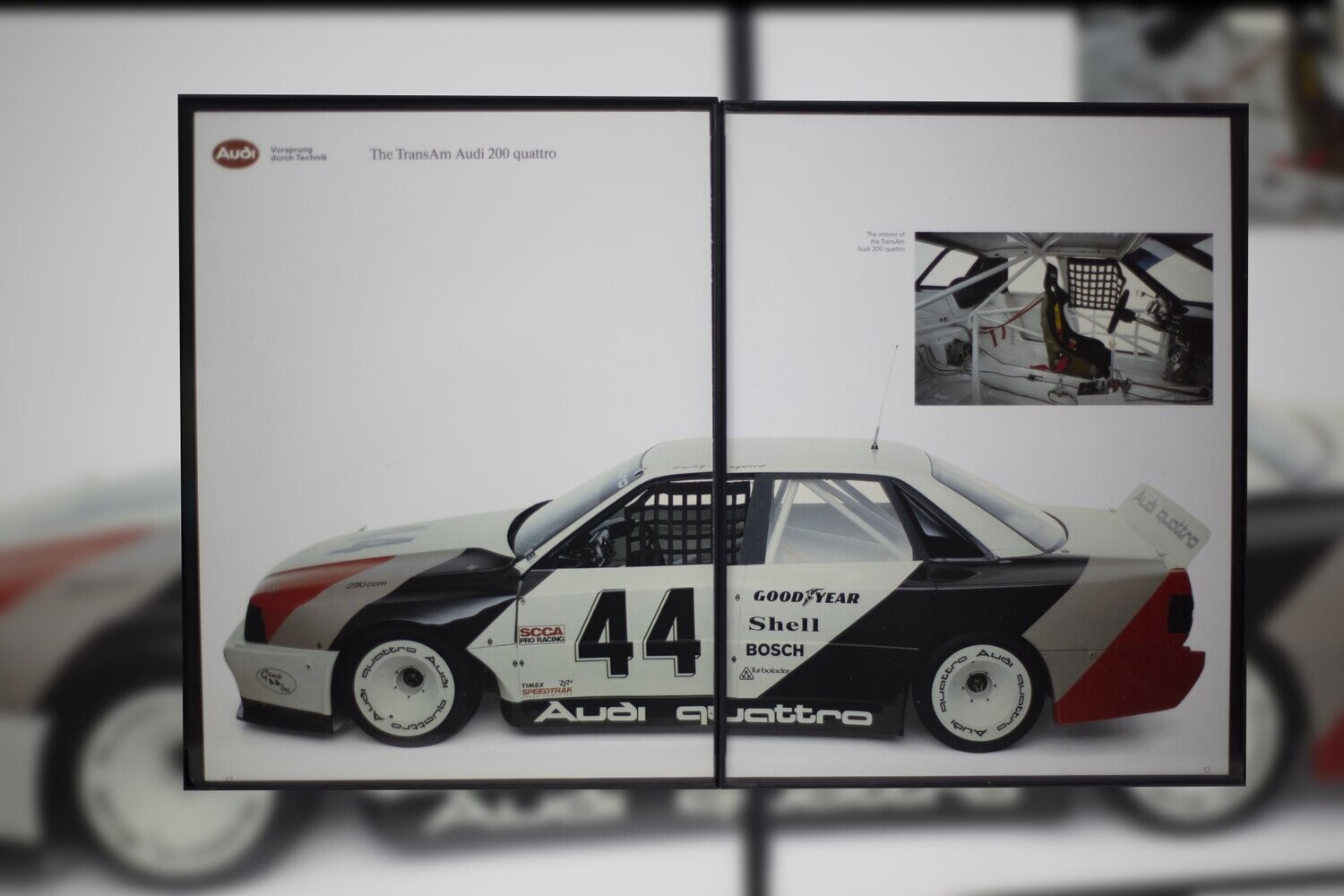 Audi 200 Trans Am - Profile. | Type Schrift