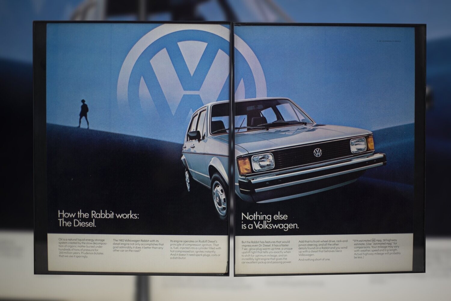 VW - MK1 Rabbit Diesel | Type Schrift