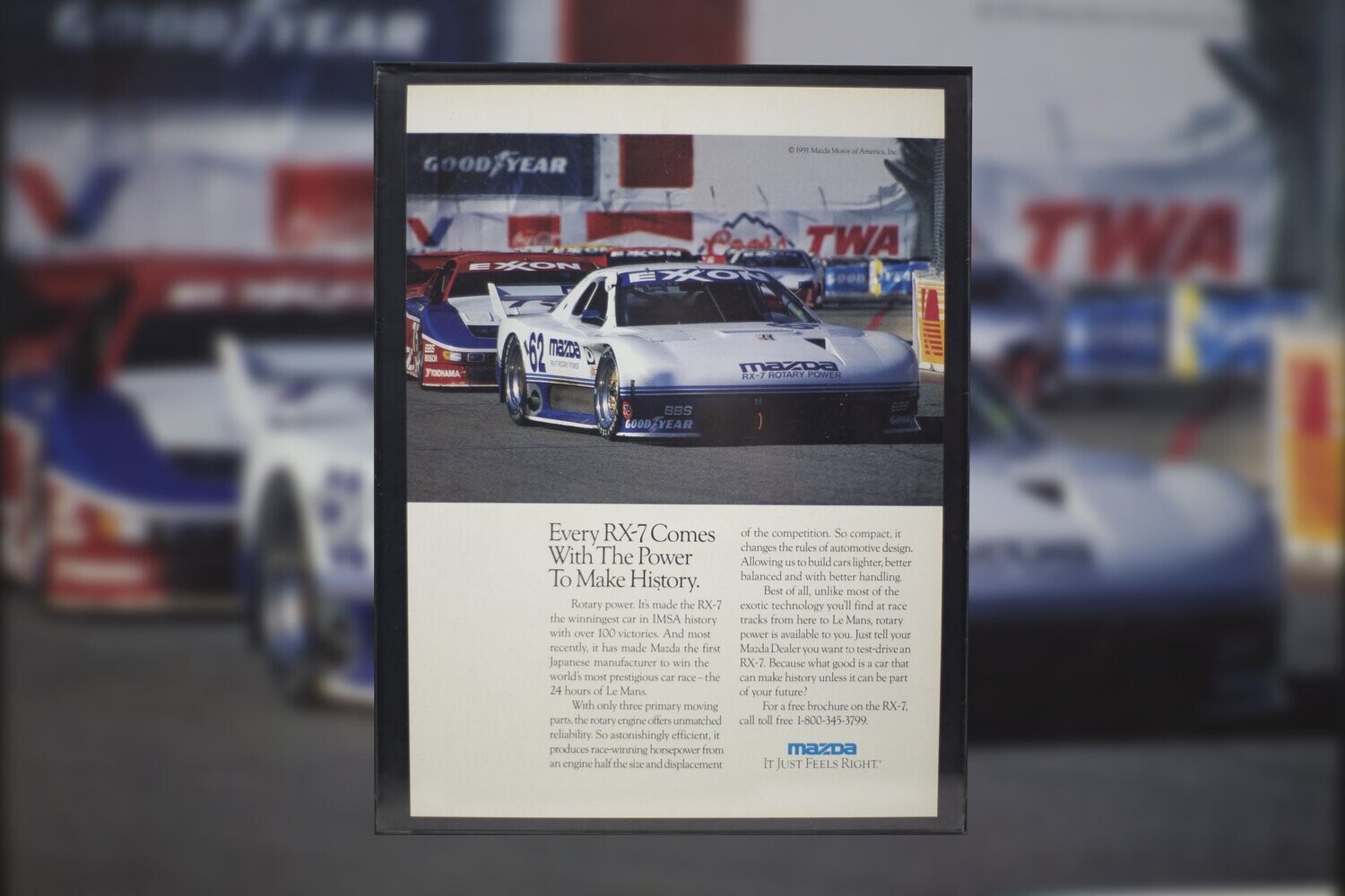Mazda Rx7 - IMSA GTO | Type Schrift