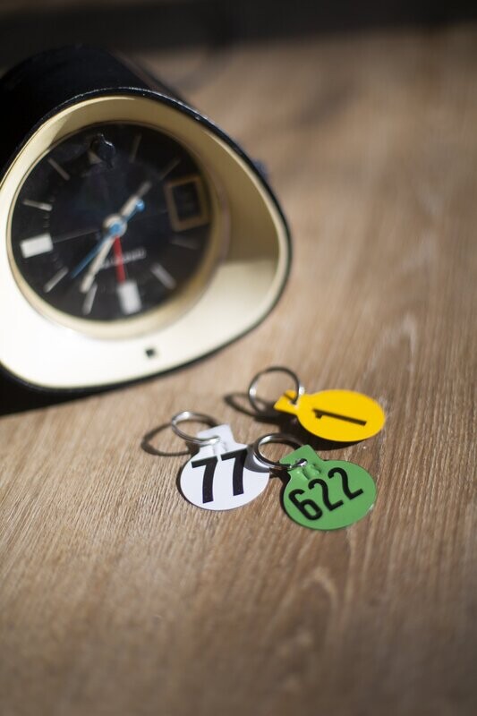 Type Schrift Limited - Motorsport Key Tag.
