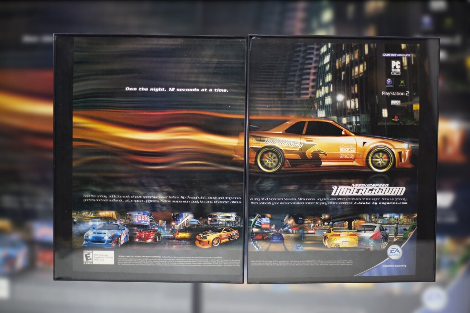 Need For Speed Underground - 12 Seconds | Type Schrift