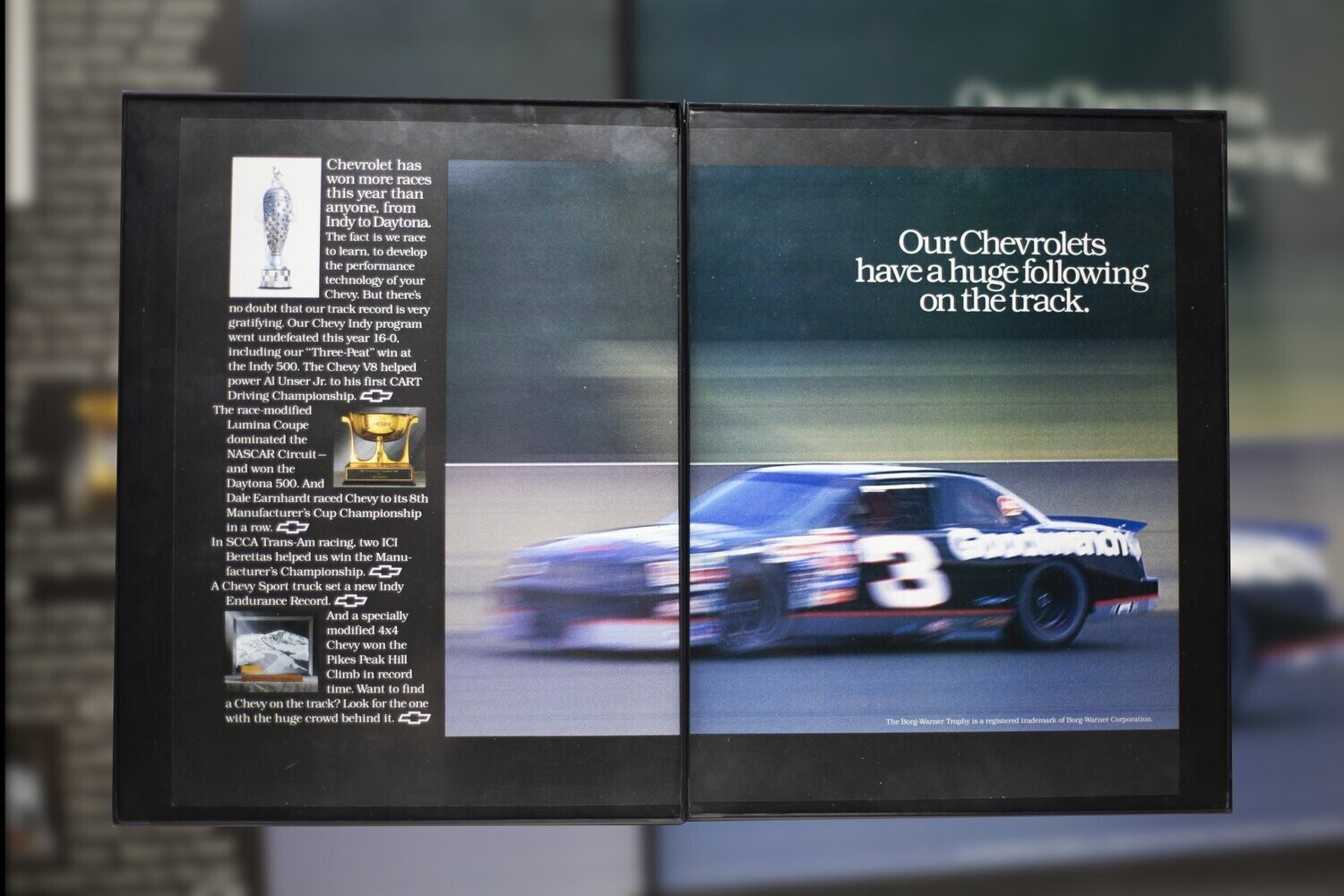 Chevrolet - Dale Earnhardt | Type Schrift