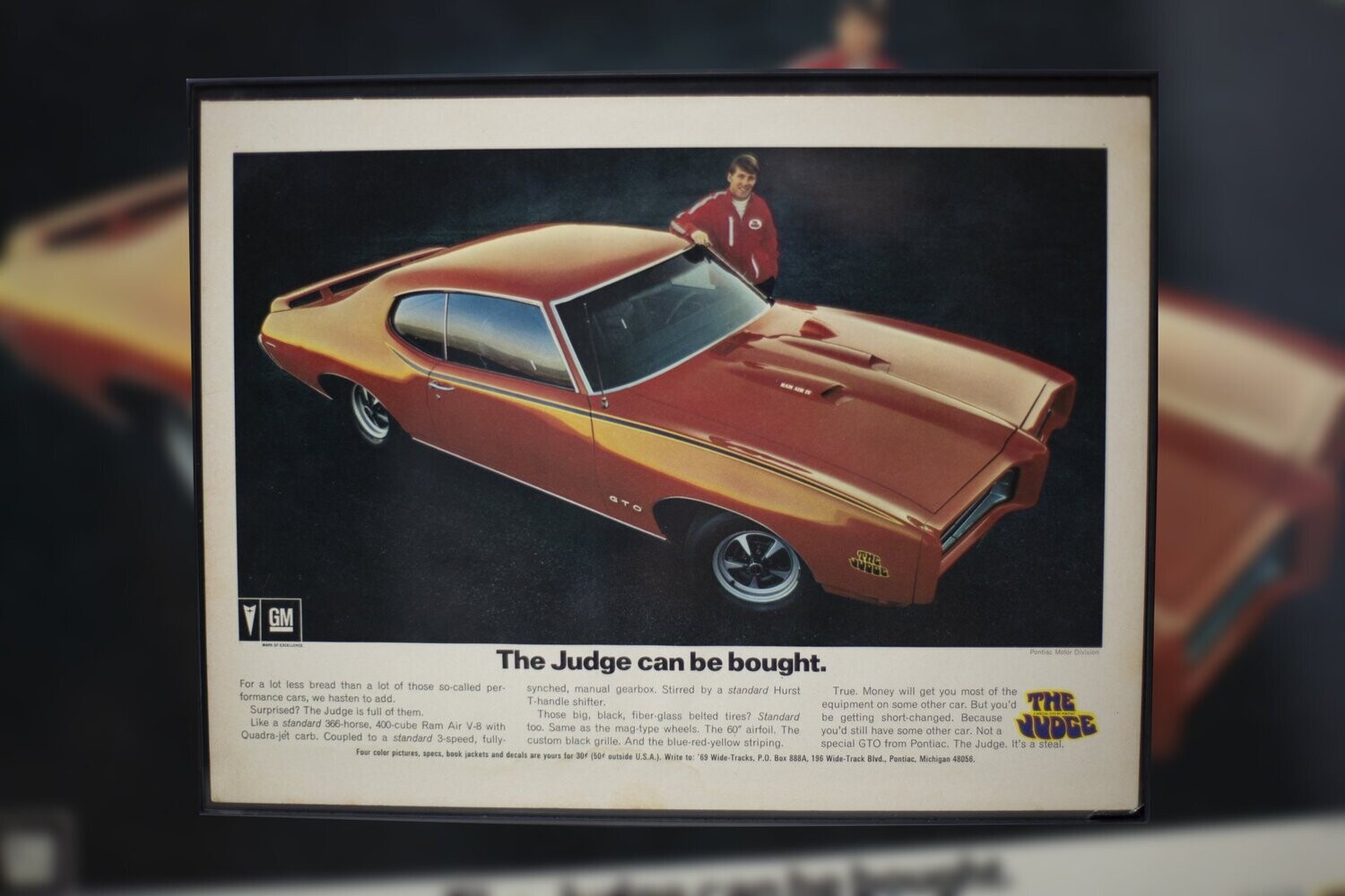 1969 Pontiac GTO - The Judge | Type Schrift