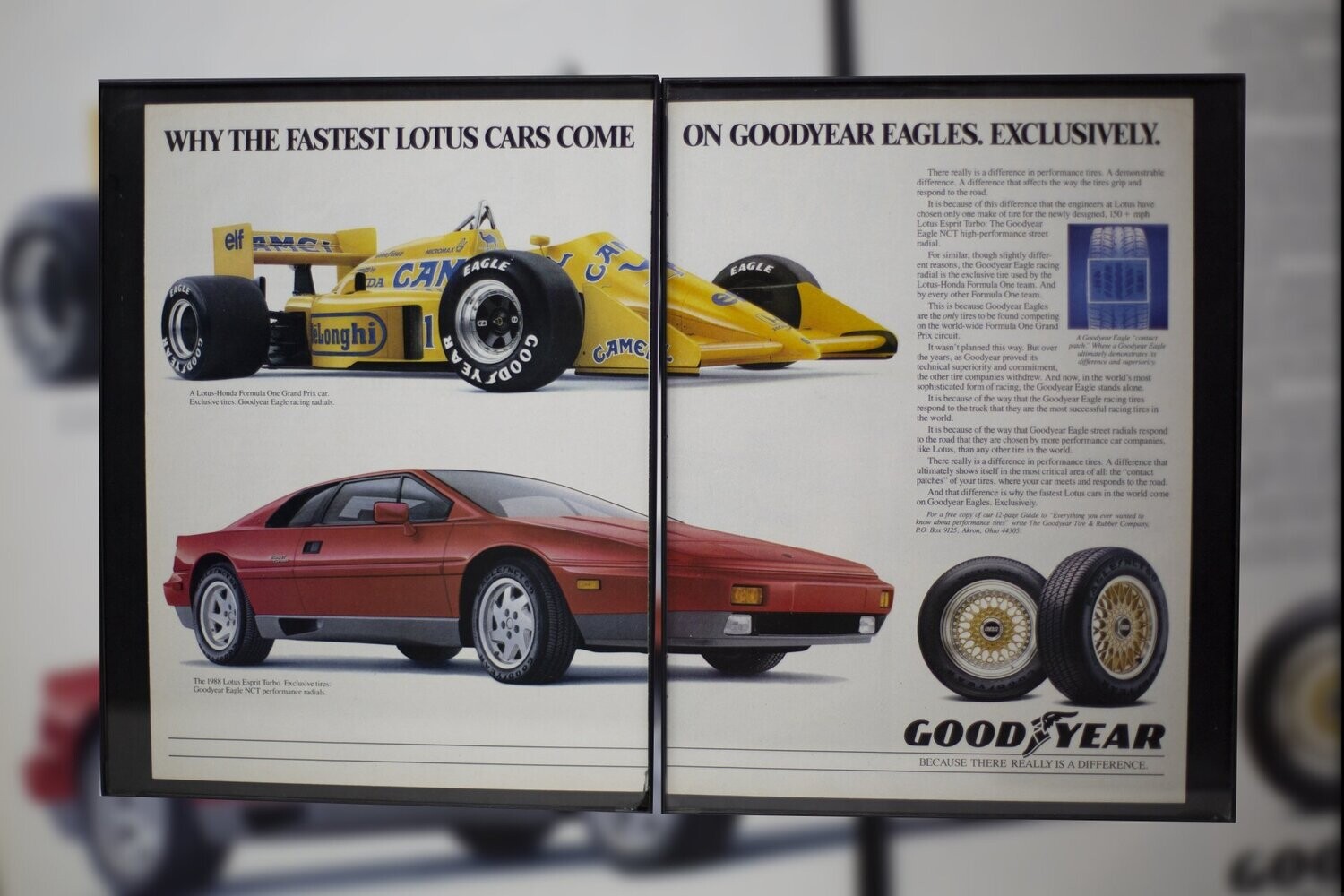 GoodYear - Lotus 99T | Type Schrift