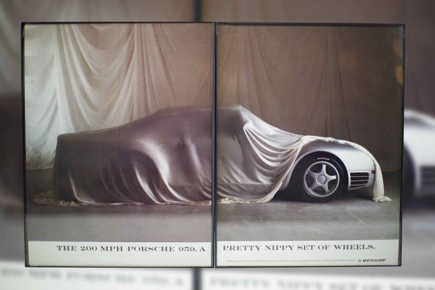 Dunlop Tires - Porsche 959 | Type Schrift