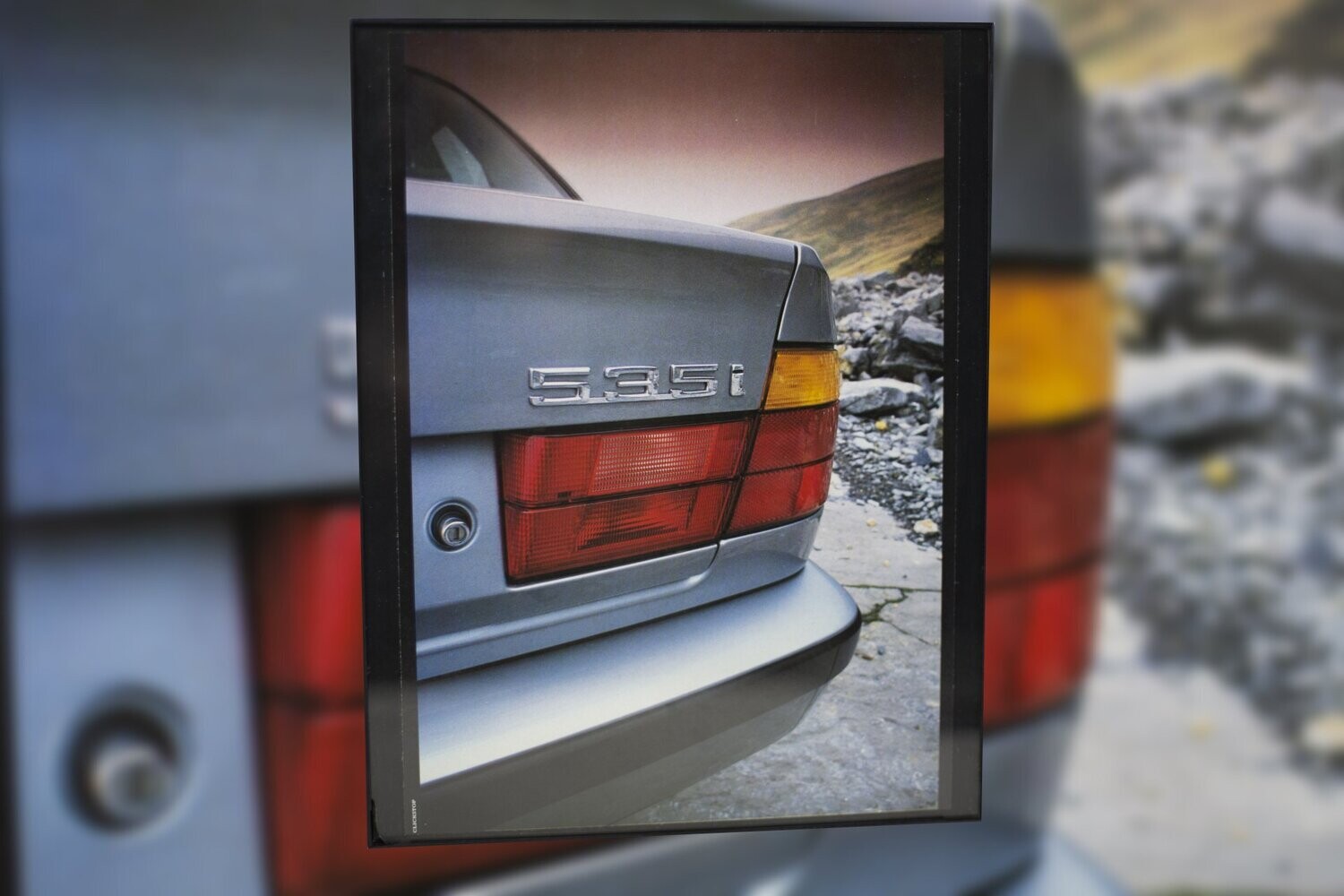 1989 BMW - E34 535i | Type Schrift