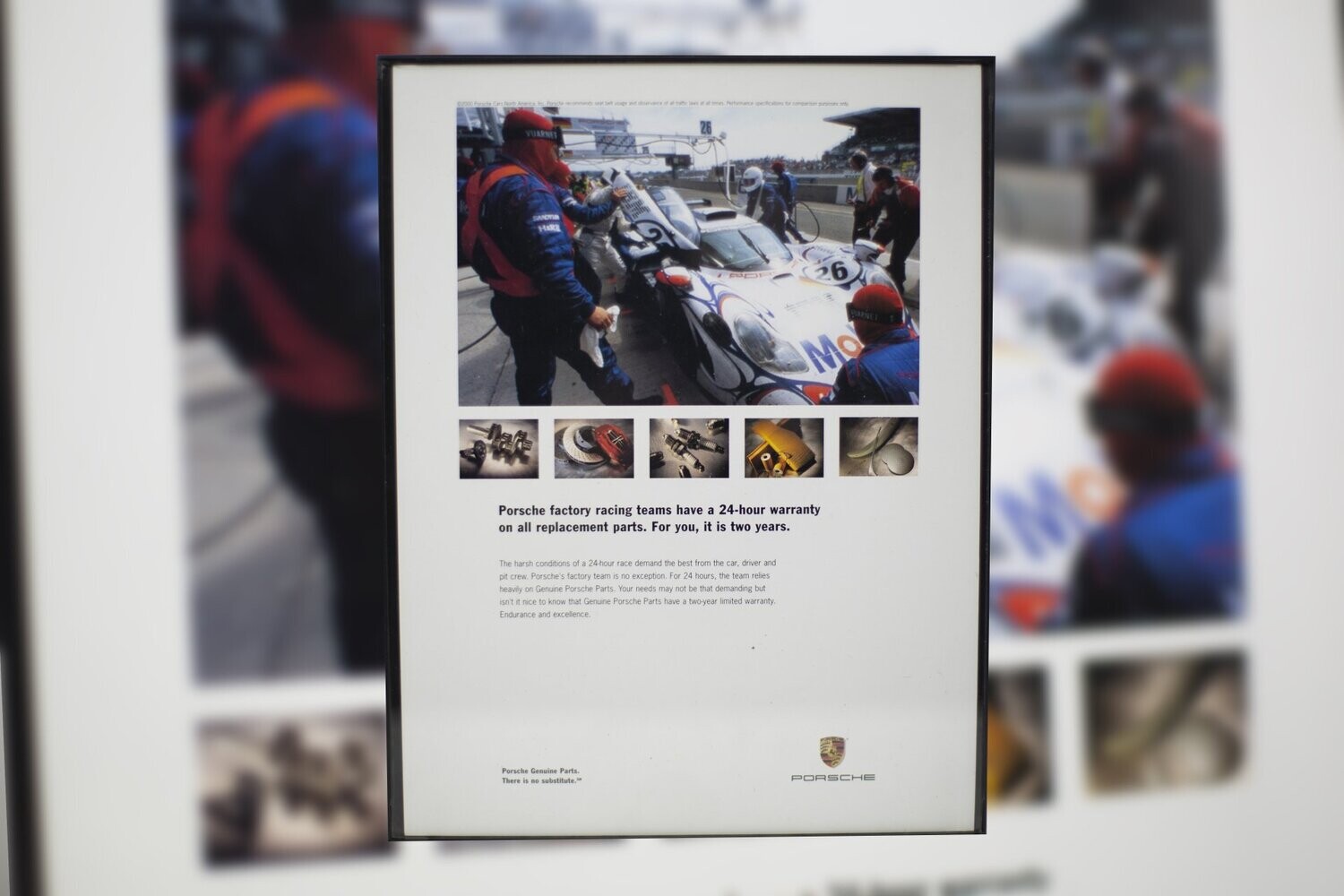 Porsche Motorsport - Le Mans Warranty | Type Schrift