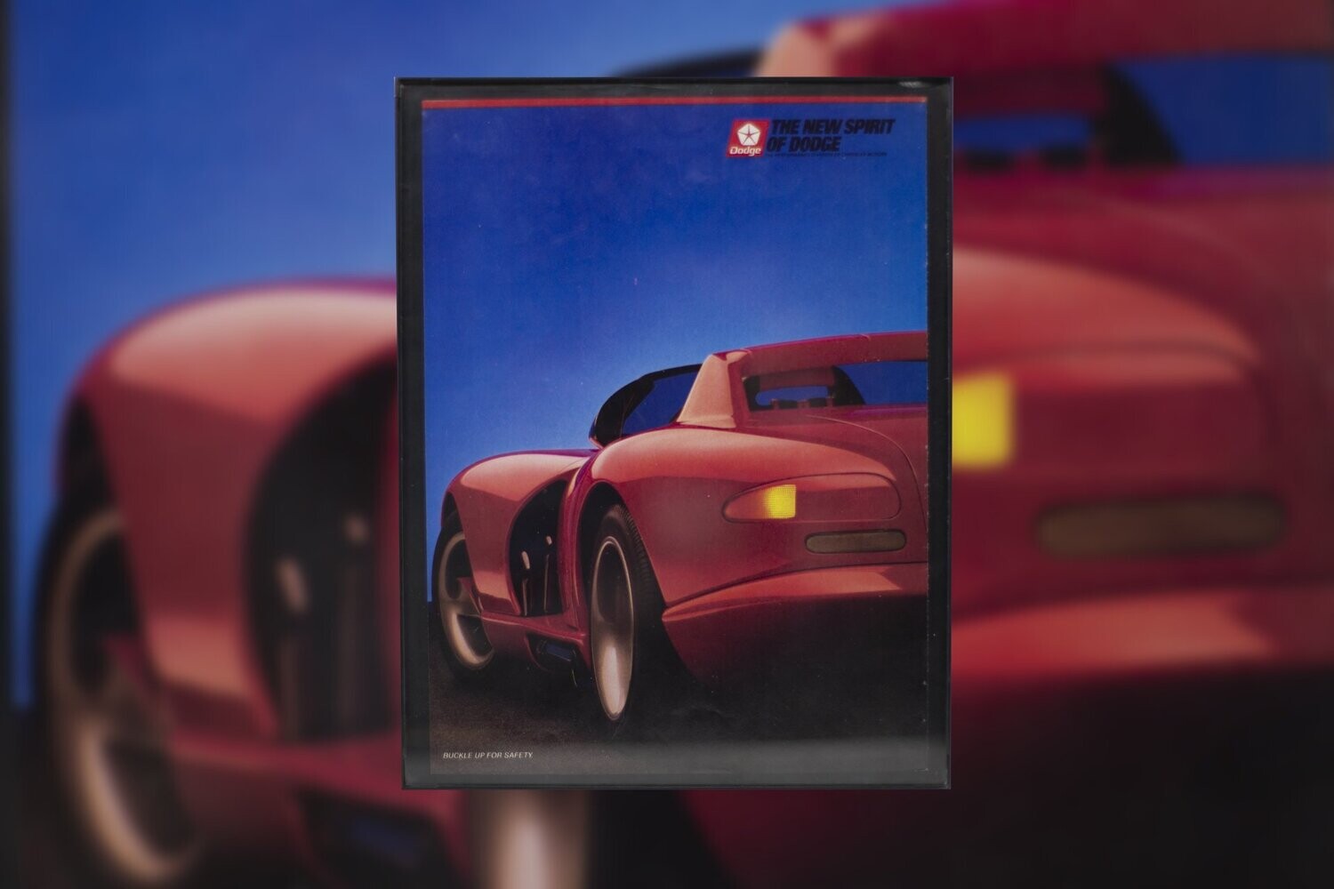 Dodge Viper - SR 1 | Type Schrift