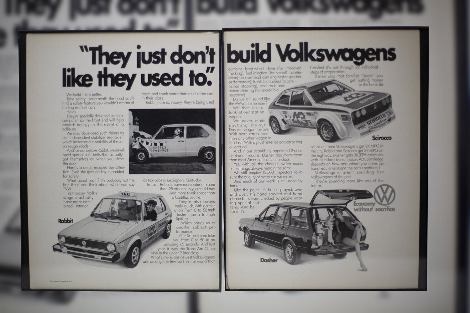 Volkswagen - They Just Don't | Type Schrift