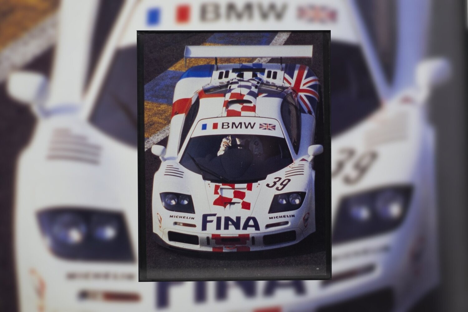 McLaren F1 - Fina | Type Schrift