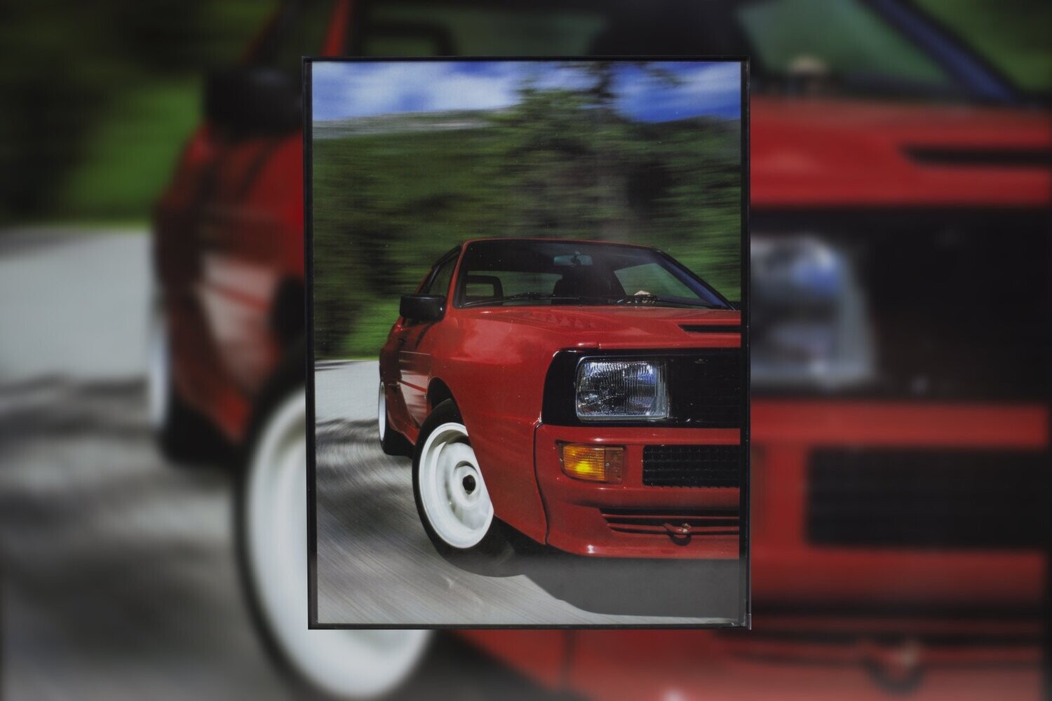 Audi - Sport Quattro | Type Schrift