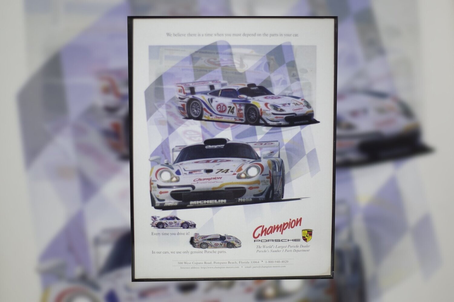 Champion Motorsport - Porsche GT1 | Type Schrift