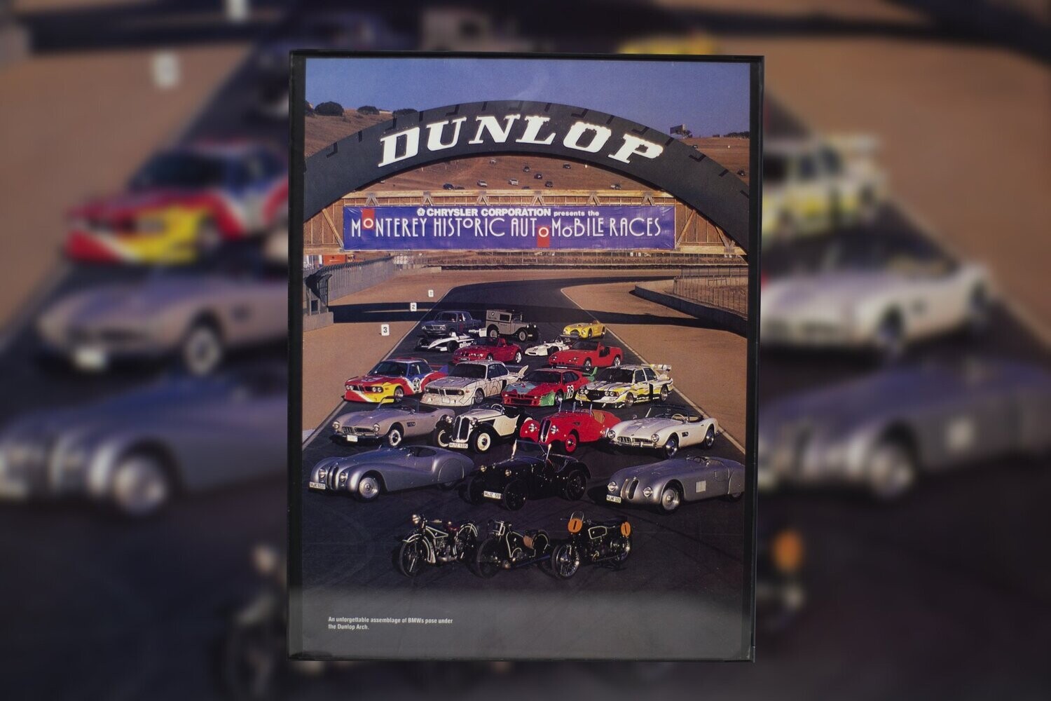 1996 Monterey Historic Auto Races - BMW Art Cars | Type Schrift