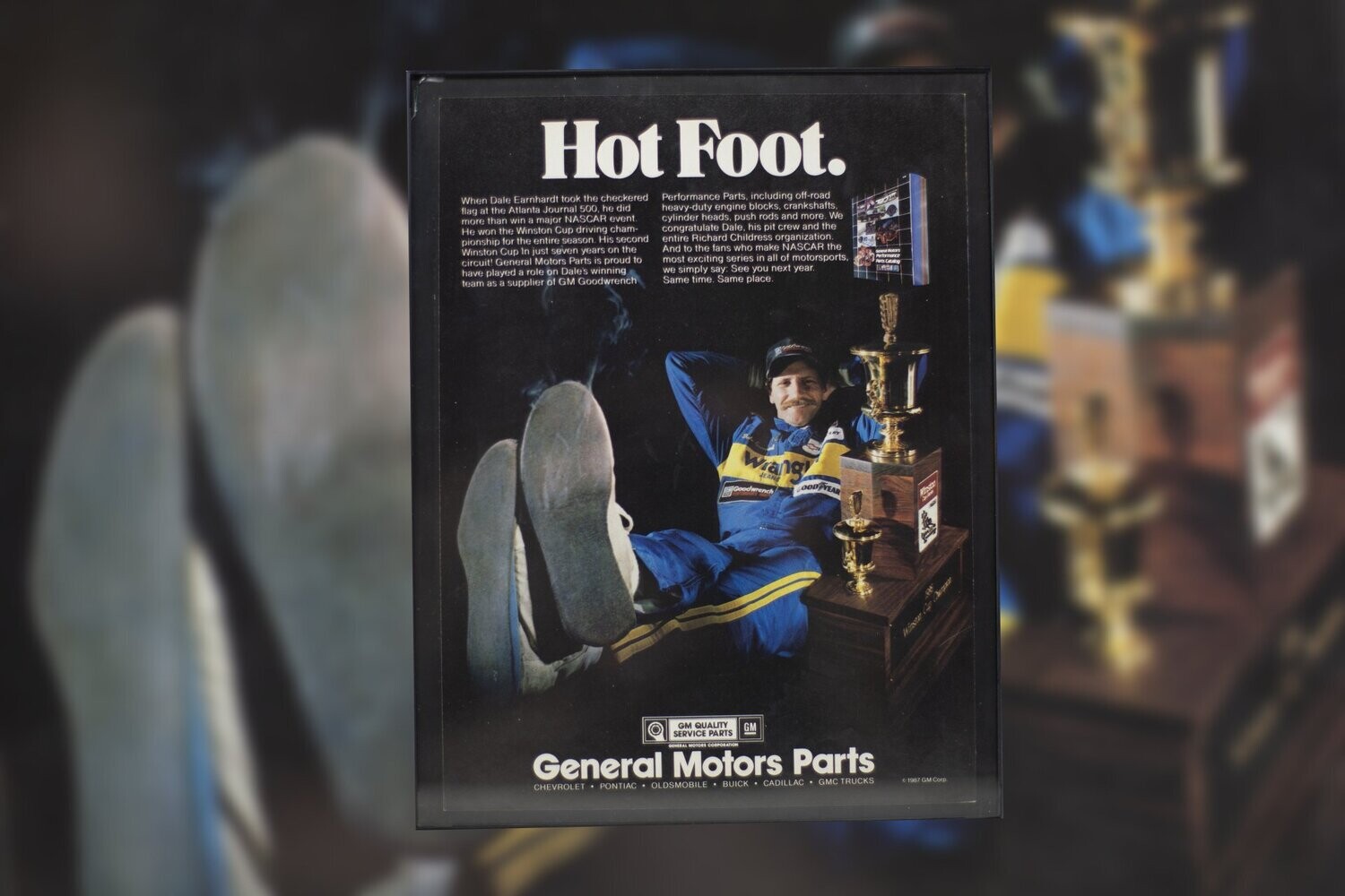 Dale Earnhardt - Hot Foot | Type Schrift