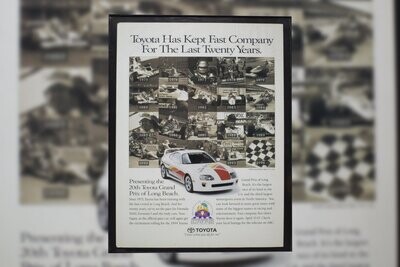 Toyota Supra - Pace Car | Type Schrift