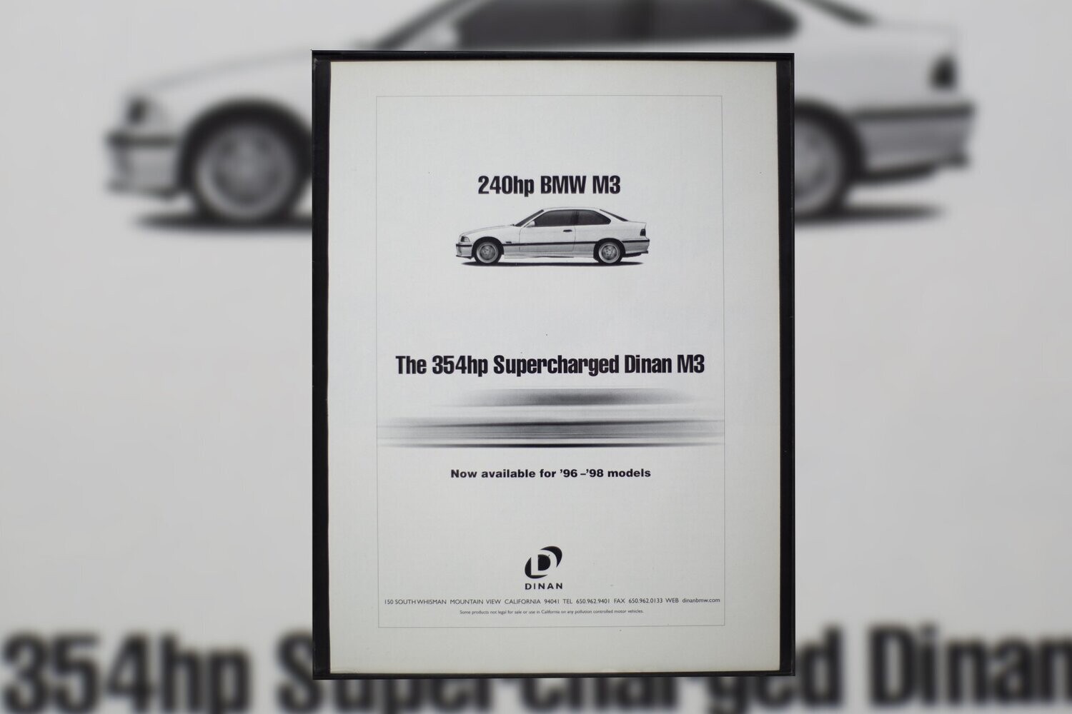 Dinan Performance - E36 M3 | Type Schrift