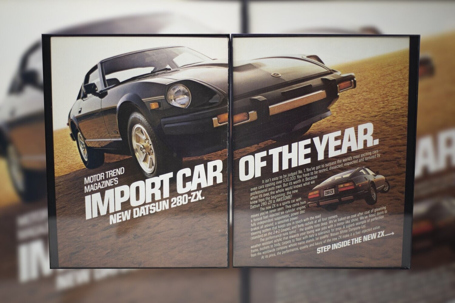 Datsun 280zx - Car of the Year | Type Schrift