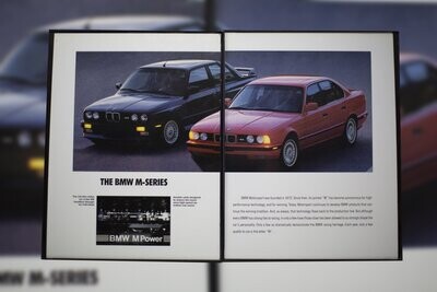 The BMW Collection - 1991 M Cars | Type Schrift