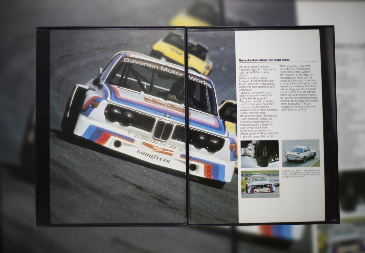 The BMW Collection - Race Tested | Type Schrift