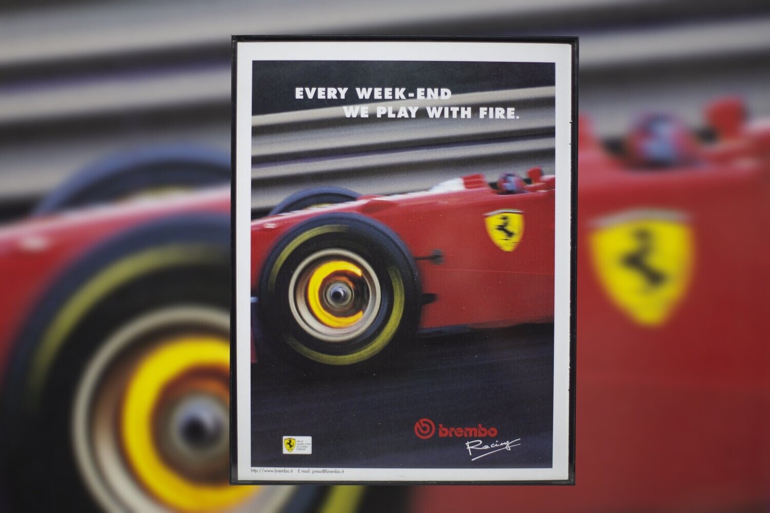 Ferrari F1 - Brembo | Type Schrift
