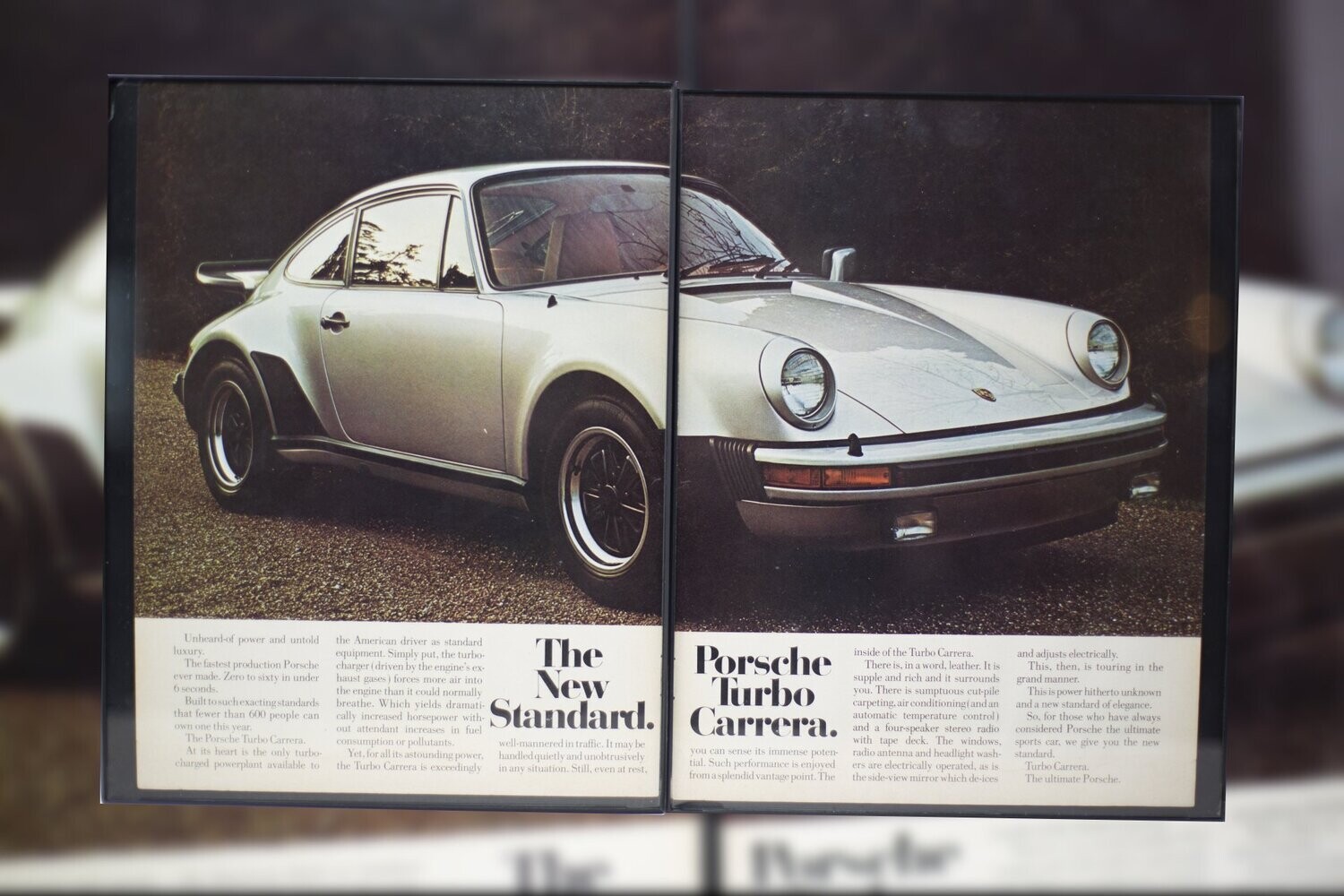Porsche Turbo Carrera - New Standard.