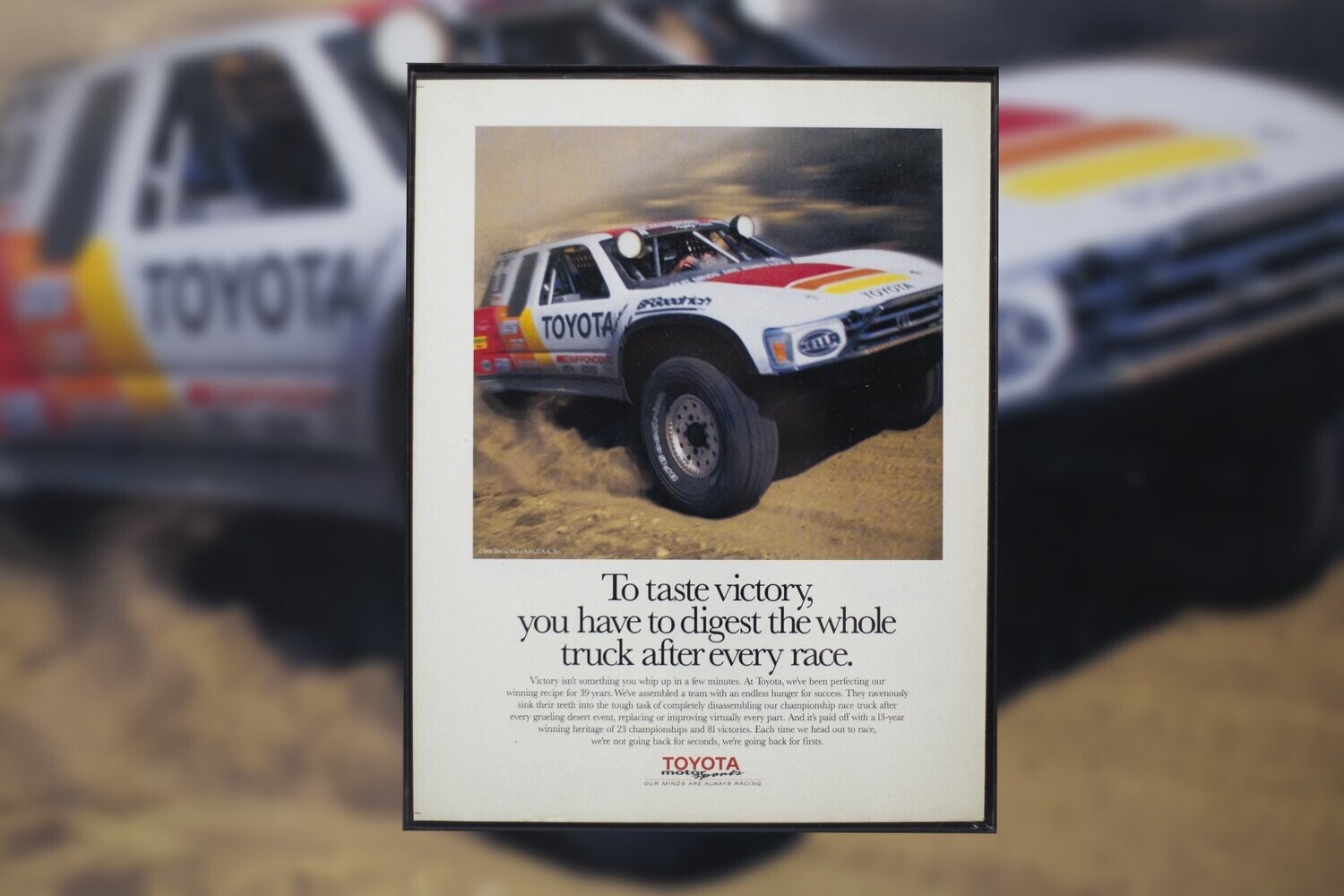 Toyota Motorsport - Trophy Truck | Type Schrift