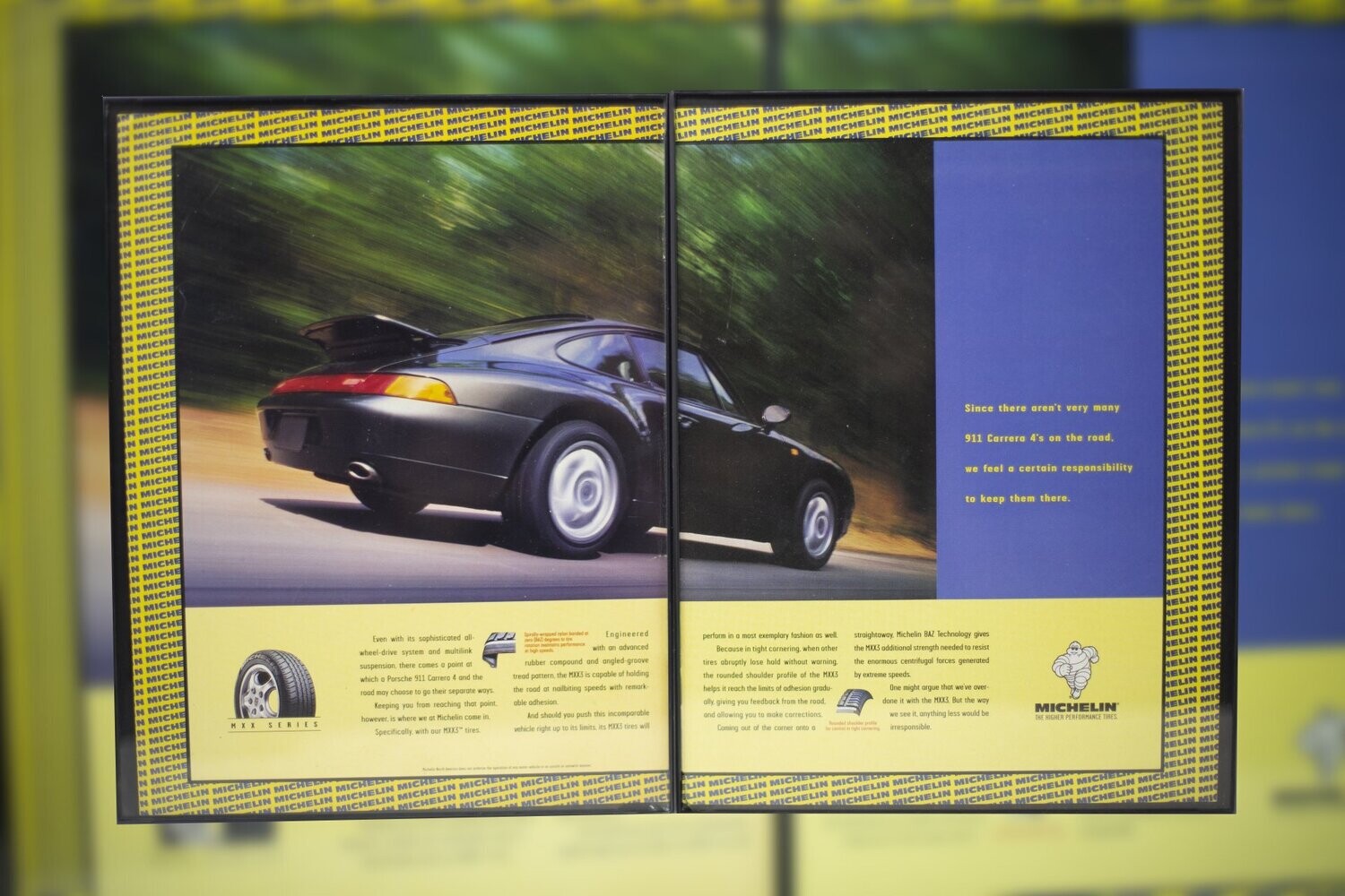 Porsche 993 C4 - Michelin | Type Schrift