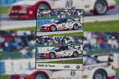 BMW M Team - PTG Yokohama E36 M | Type Schrift