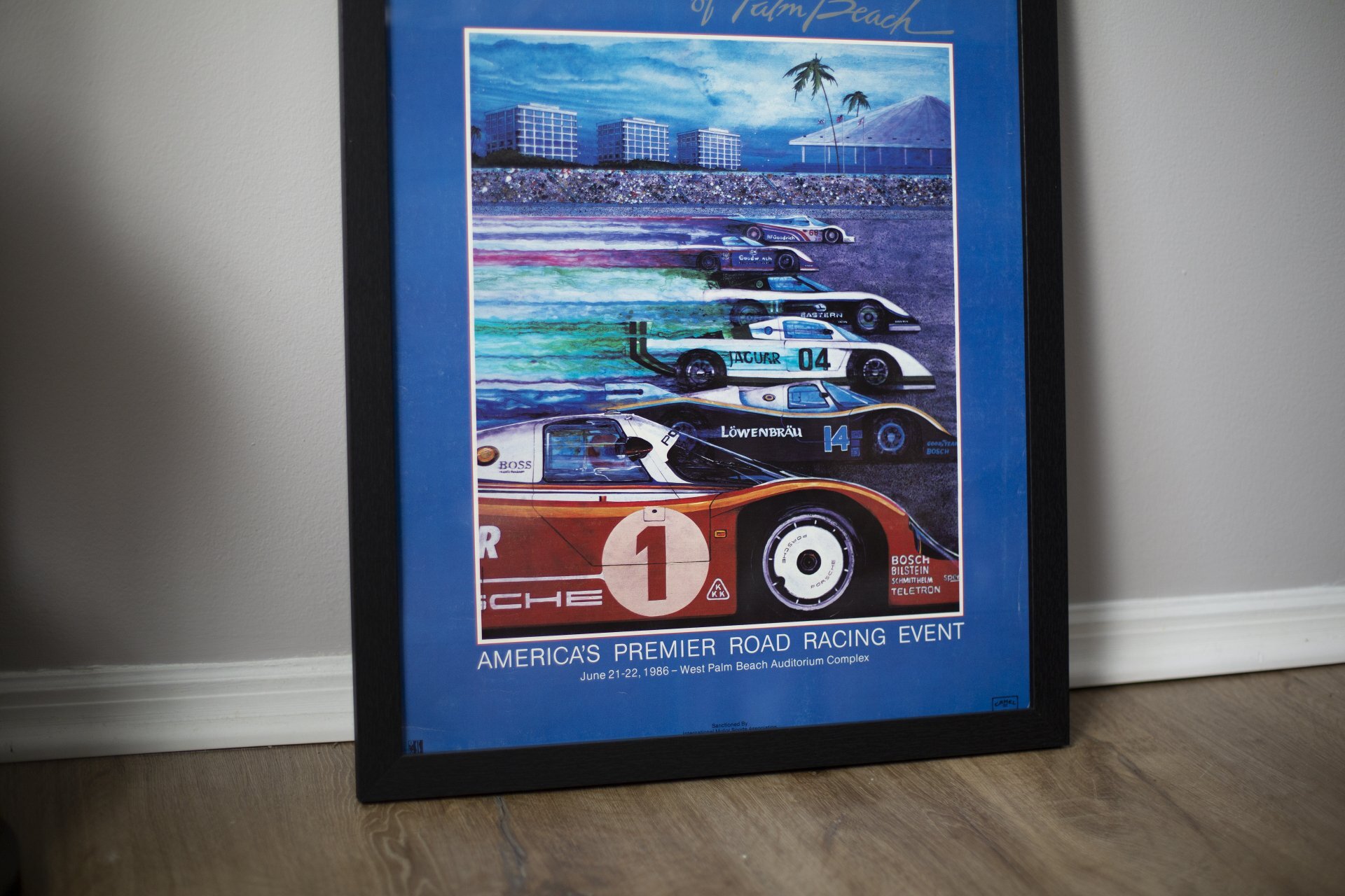 1986 - Grand Prix of Palm Beach - 18x24 | Type Schrift