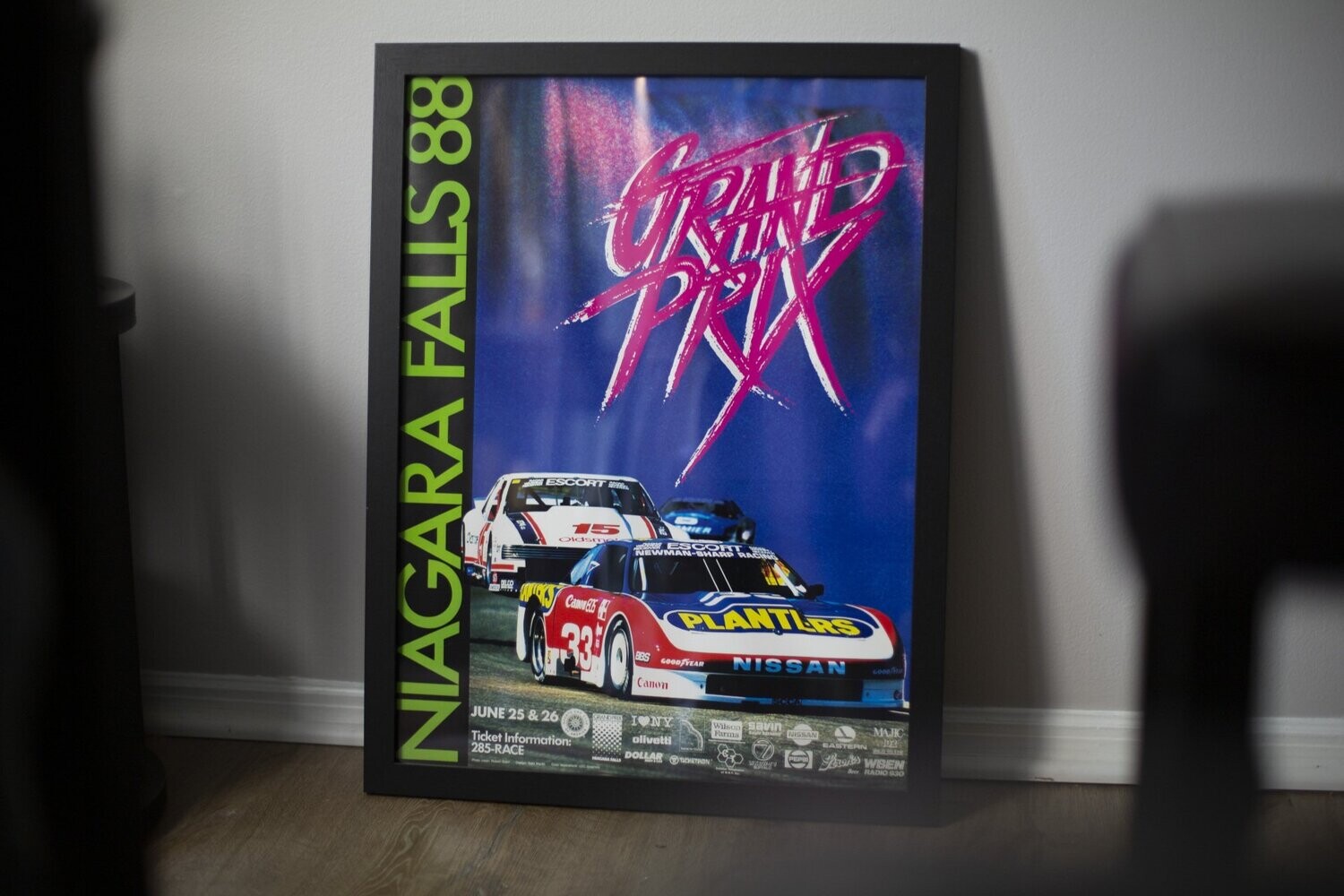 1988 - Niagara Falls Grand Prix - 18x24 | Type Schrift