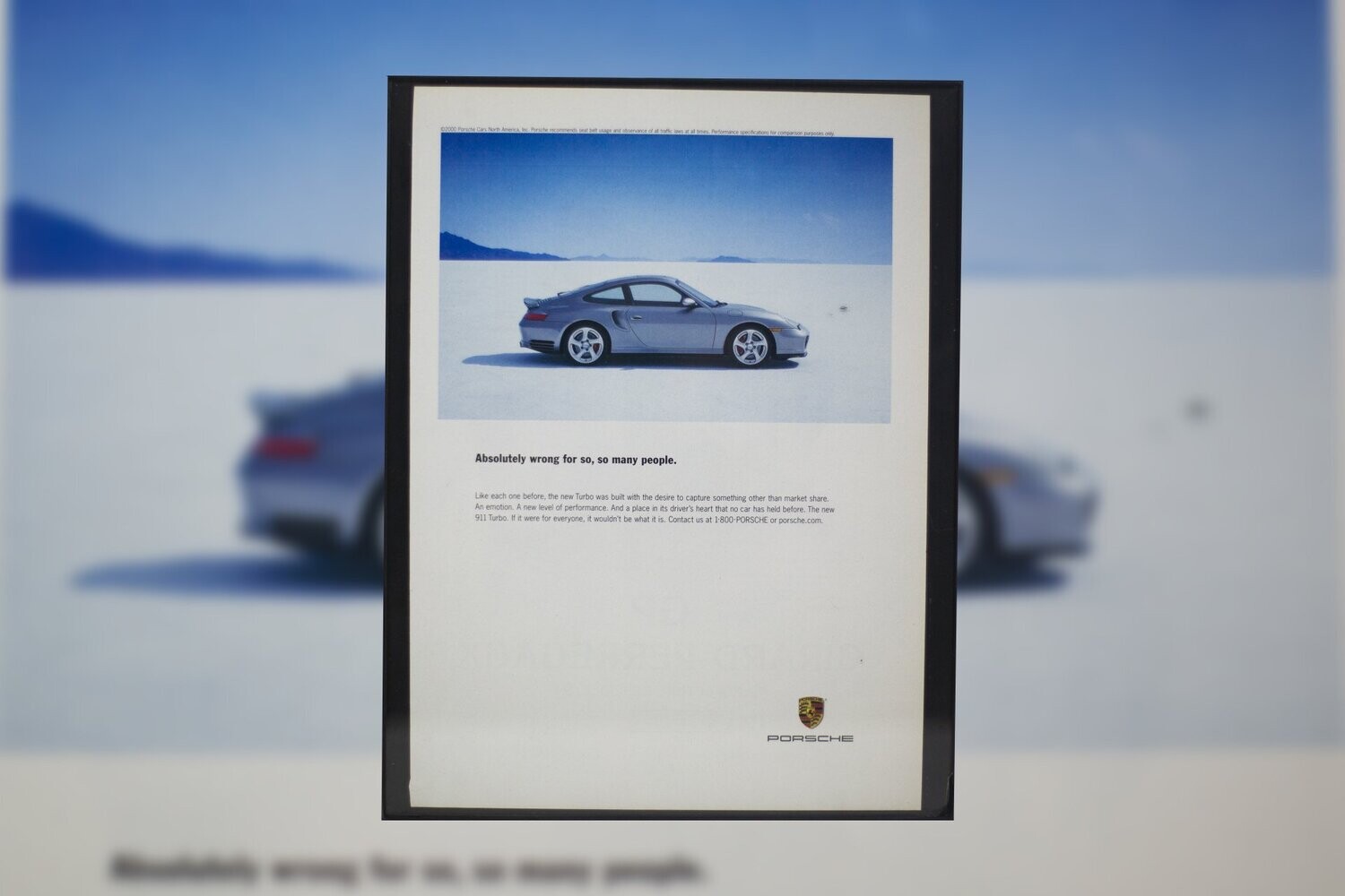 Porsche 996 Turbo - So Wrong. | Type Schrift