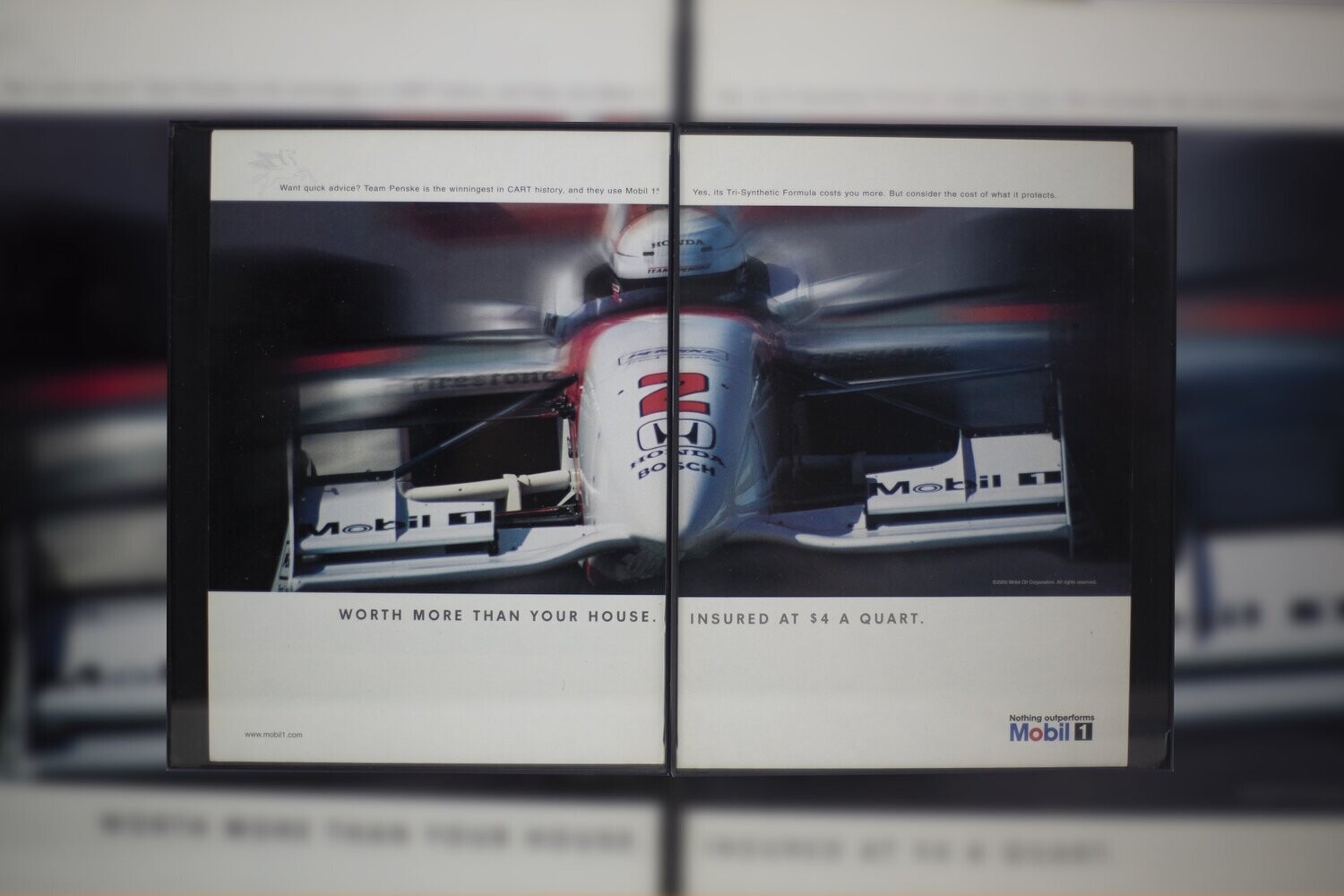Mobil 1 - Team Penske | Type Schrift