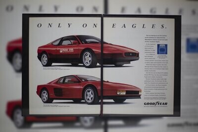 GoodYear - Only on Eagles Ferrari | Type Schrift