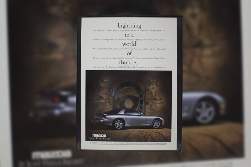 FD Mazda RX7 - Lightning and Thunder | Type Schrift