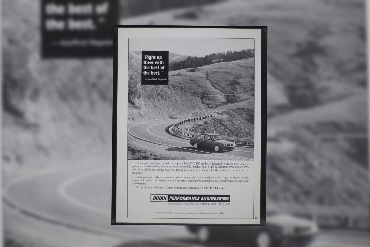 Dinan Performance - E34 | Type Schrift