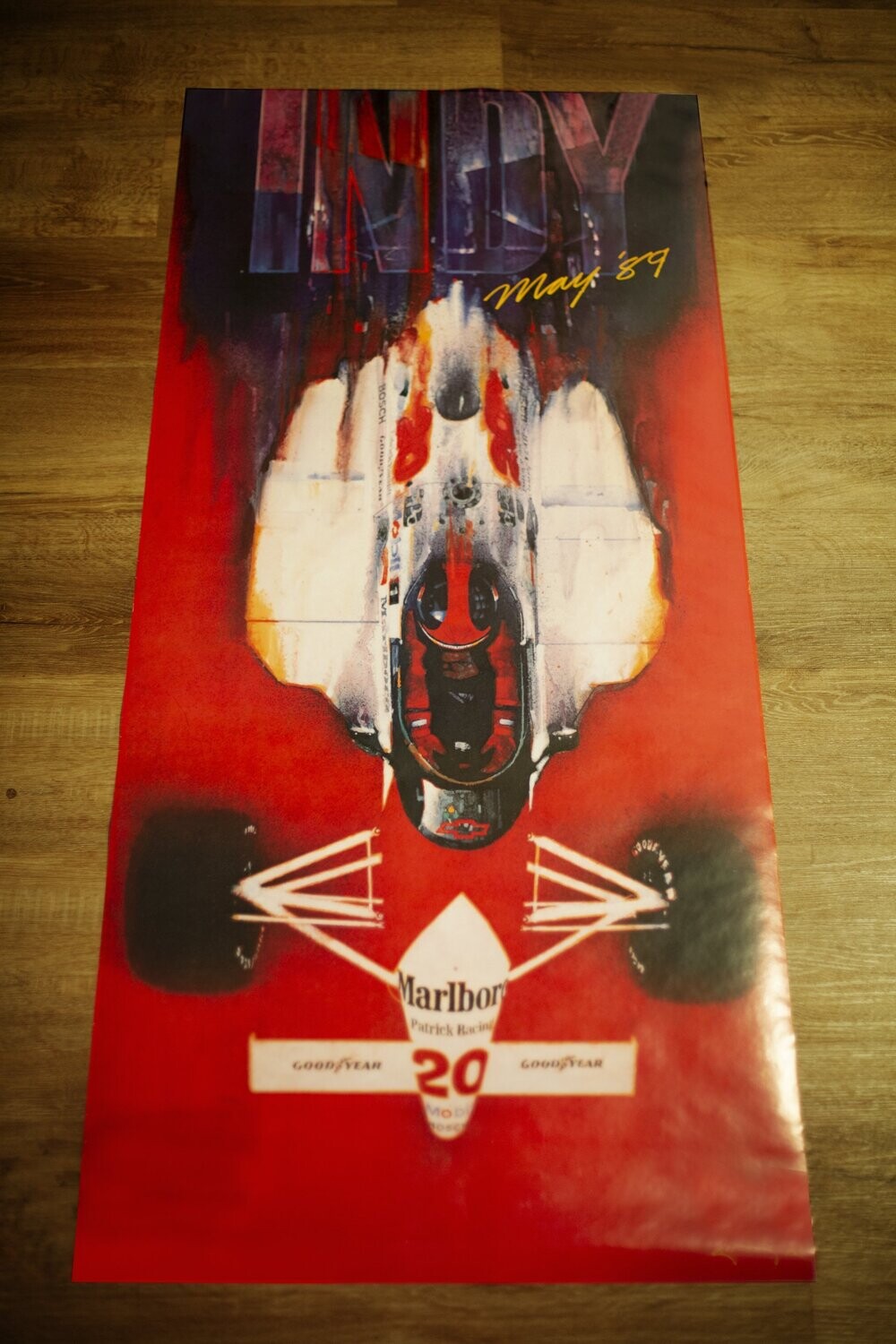1989 Marlboro - INDY | Type Schrift