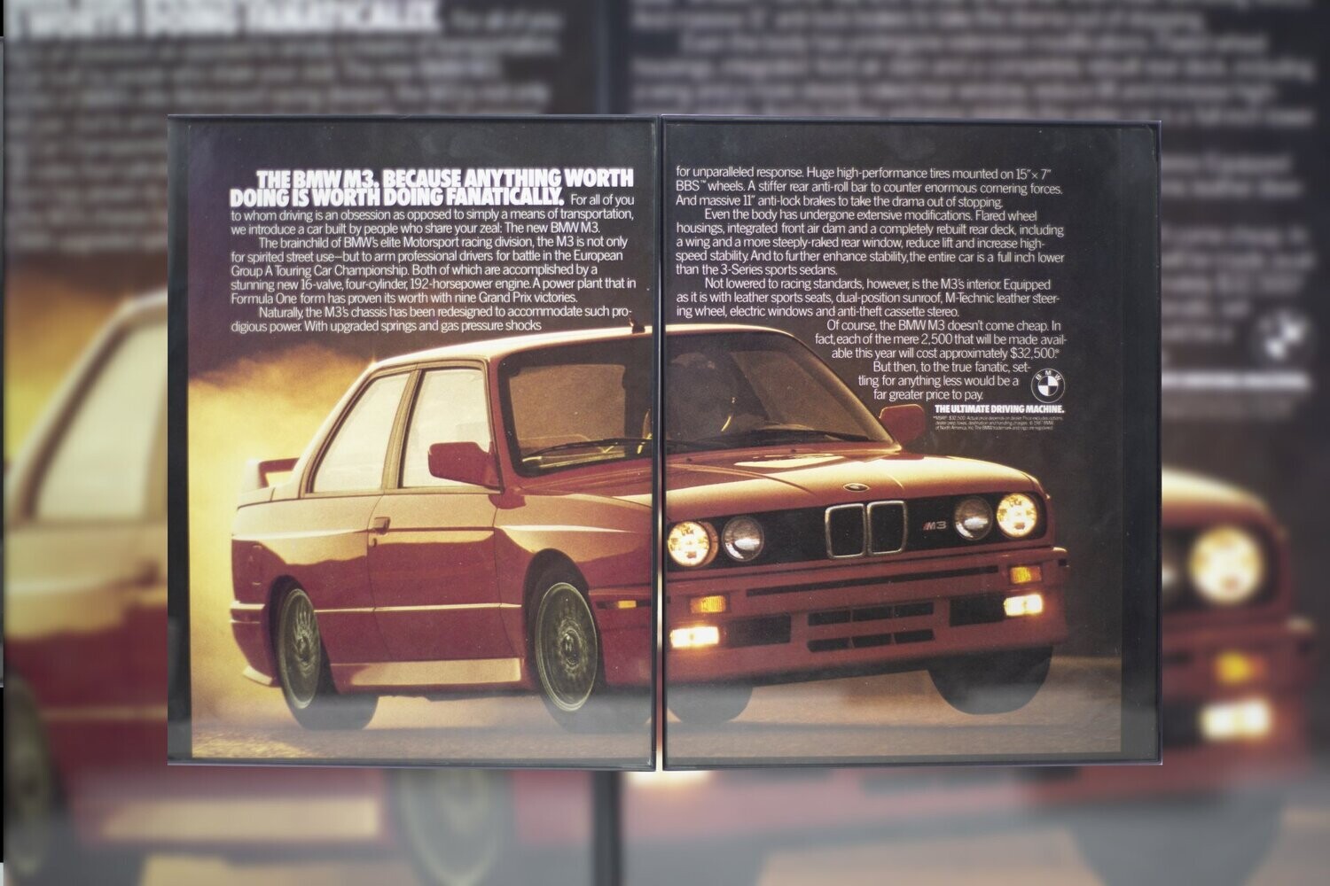 BMW E30 M3 - Fanatically. | Type Schrift