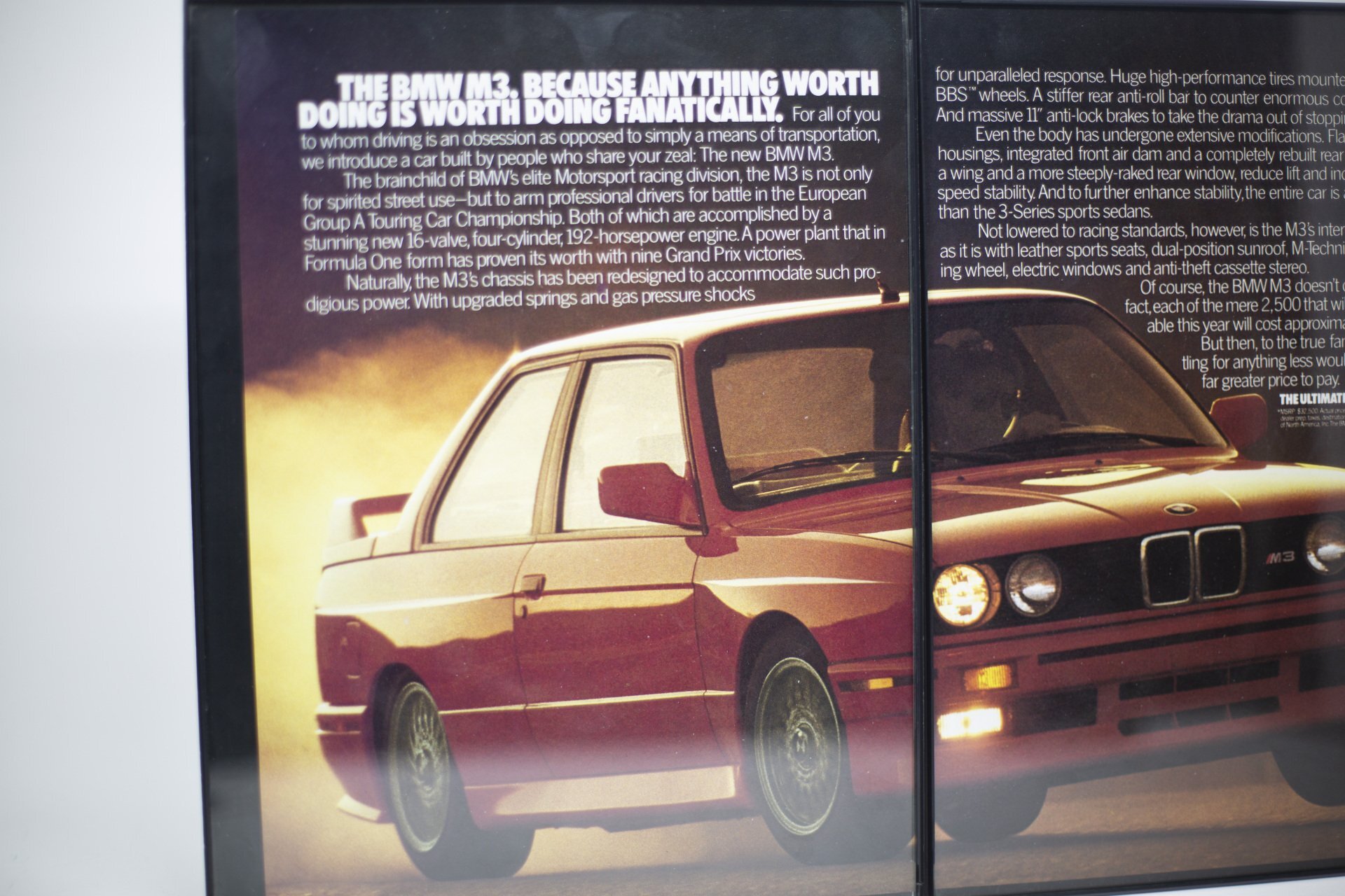 BMW E30 M3 - Fanatically. | Type Schrift