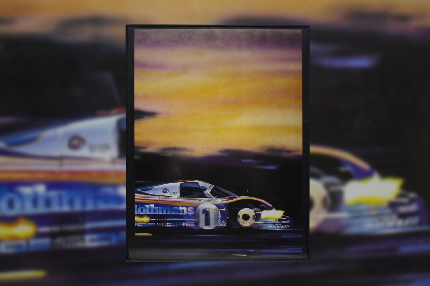 Porsche 962 - Jacky Ickx | Type Schrift