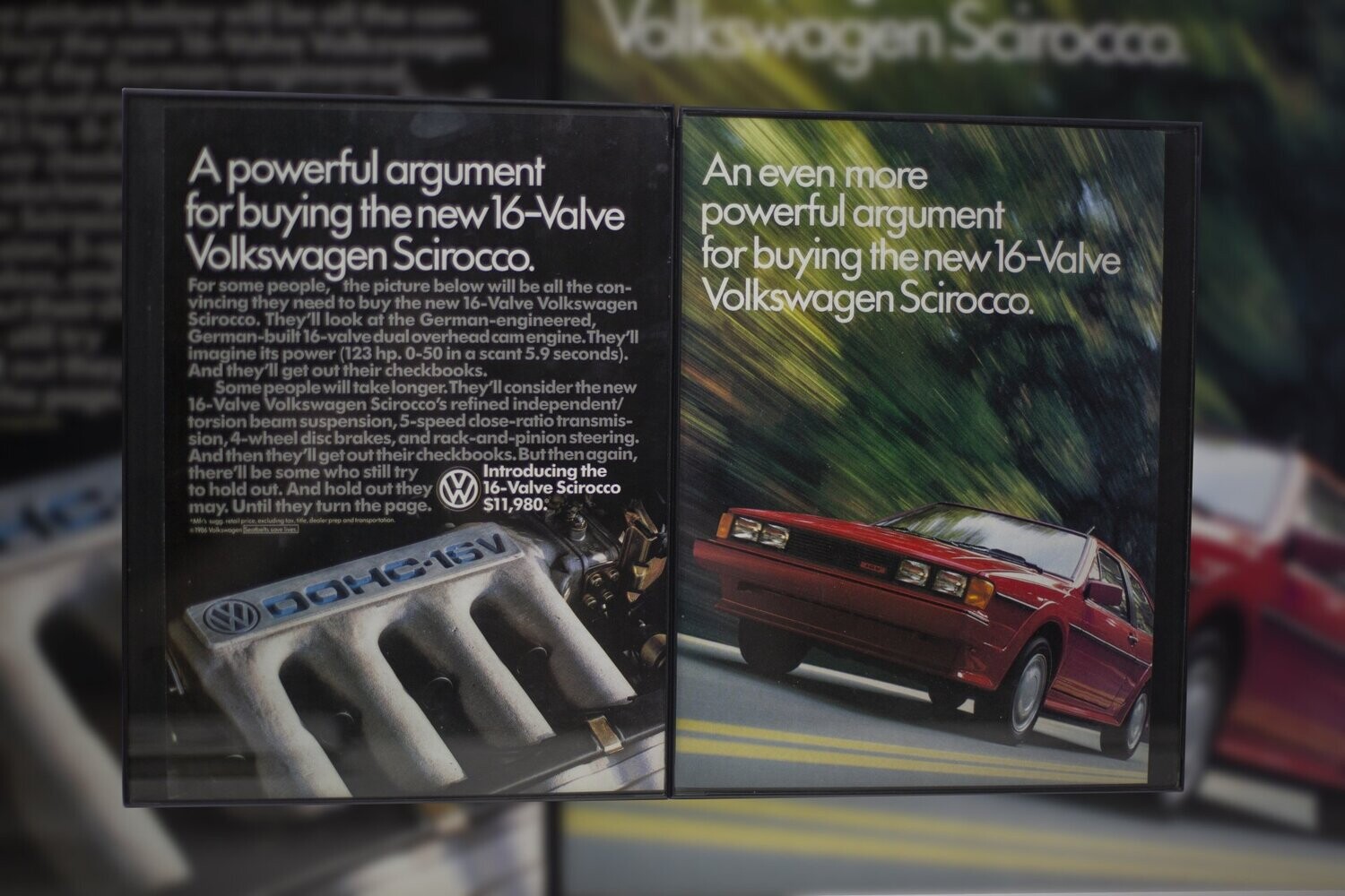 Volkswagen Scirocco - Powerful Argument | Type Schrift