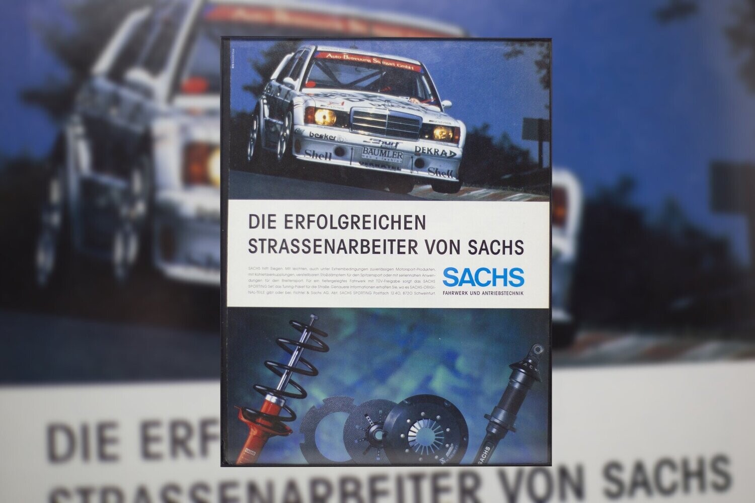 Mercedes Benz 190 Evo II - Sachs | Type Schrift